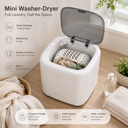 Mini drum washing machine - mini,